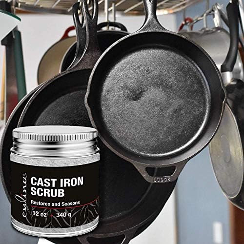 Culina Cast Iron Scrub with Coconut Oil