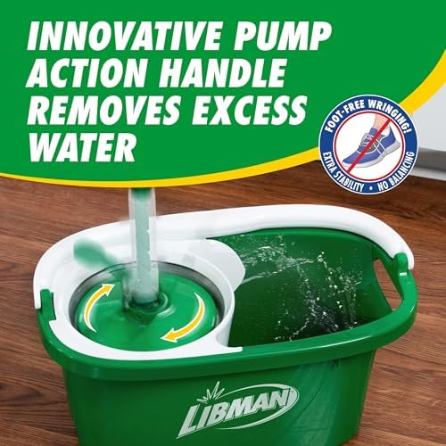 Libman Tornado Spin Mop System with Bucket and Wringer 1