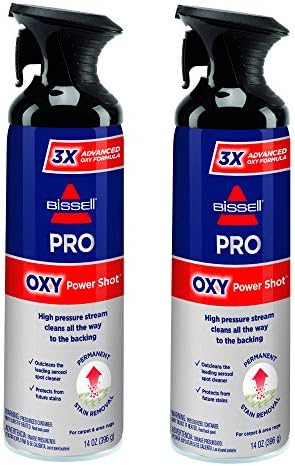 Bissell Professional Power Shot Oxy Carpet Spot Cleaner 14 oz Pack of 2