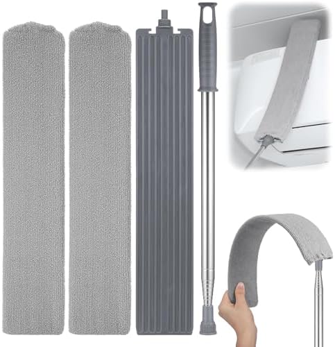 Retractable Gap Dust Cleaner with 30-100 Inch Handle