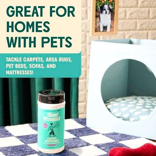 Aunt Fannies Carpet Refresher Deodorizer Powder 16 Oz