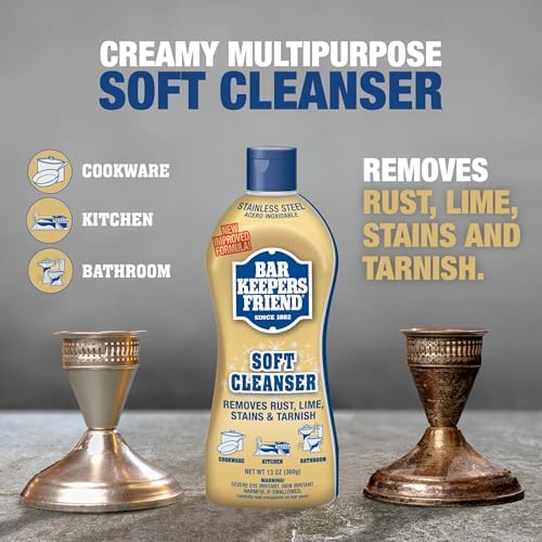 Bar Keepers Friend Soft Cleanser MORE Spray Foam Multipurpose Cleaner Bundle