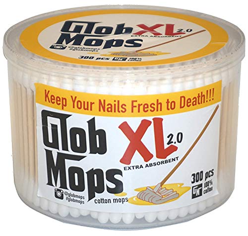 Glob Mops XL 20 Cotton Swabs - 3x More Absorbent