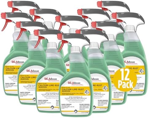 SC Johnson Professional Calcium Lime Rust Remover 32 fl oz 12 Count