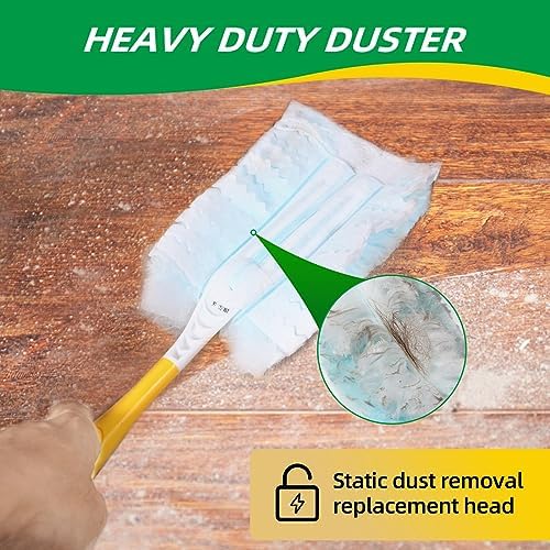 Frescares Duster Refills 18PCS Static Dust Removal Brush for Electronics and Furniture