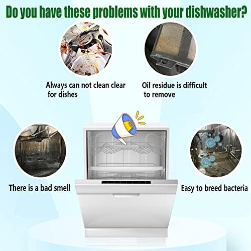 Finally Fresh Dishwasher Cleaner Tablets 12 Count Remove Limescale and Odors