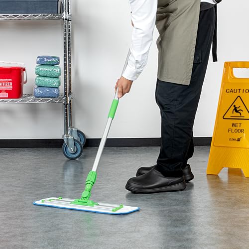 Clean Tek Professional Reusable Mop Pad Blue