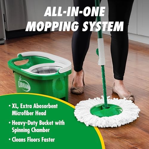 Libman Tornado Spin Mop System with Bucket and Wringer 1