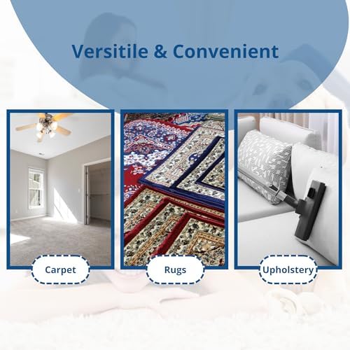 SaniClean Dry Carpet Cleaning Powder - Deep Clean Pet Mess Remover