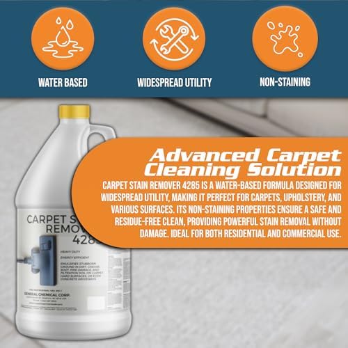 CarpetGeneral Heavy Duty Carpet Stain Remover 4285 1 Gallon