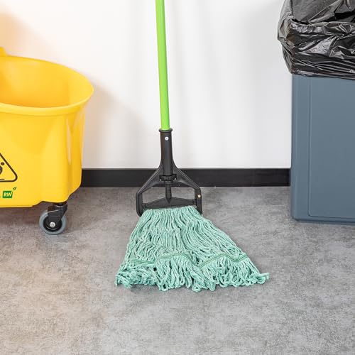 Restaurantware Wet Mop Head Refill - 16 Ounce Cotton Blend Machine Washable