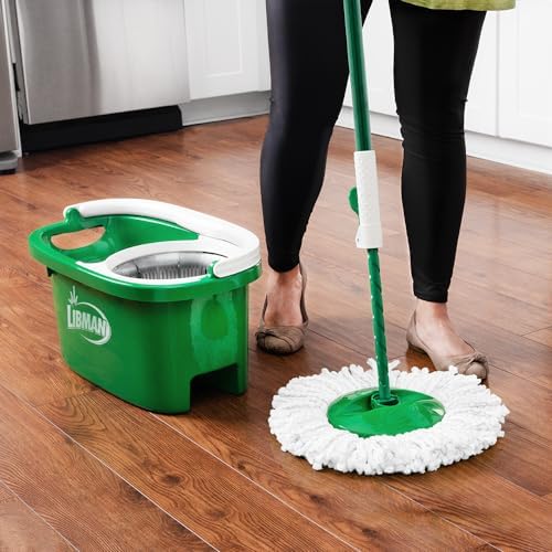 Libman Tornado Spin Mop System with 2 Refill Heads 1