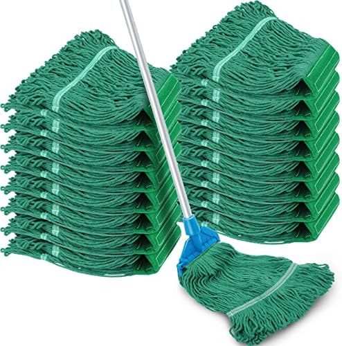 Roshtia 16 Pack Heavy Duty Mop Heads Replacement