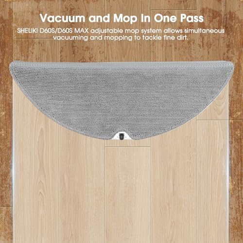 SHELIKI Replacement Mop Pad Board Set for D60S MAX