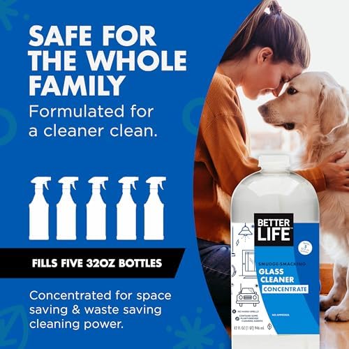 Better Life Streak-Free Glass Cleaner 32oz Unscented