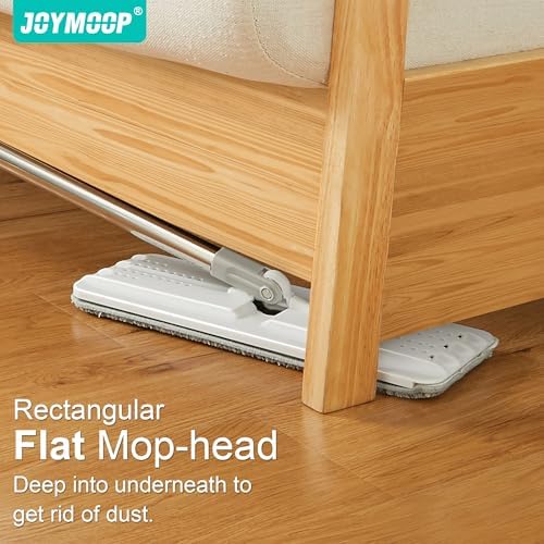 JOYMOOP Self-Squeezing Microfiber Mop and Bucket Set