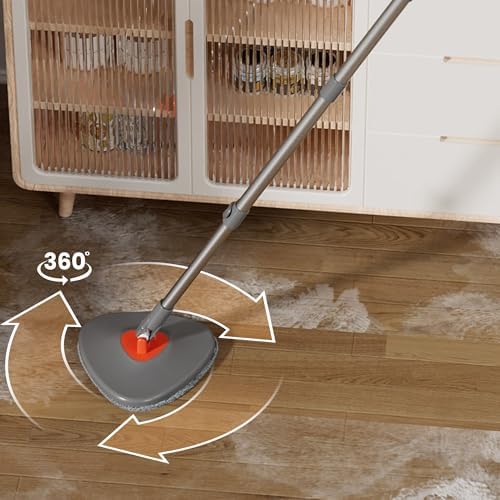 Hmbletech Dual Chamber Mop and Bucket Set Grey 1