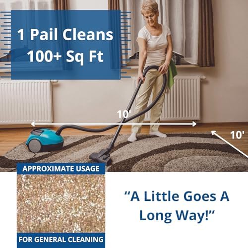 SaniClean Dry Carpet Cleaning Powder - Deep Clean Pet Mess Remover
