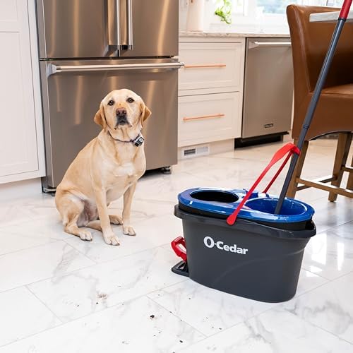 O-Cedar RinseClean Spin Mop Bucket System 1