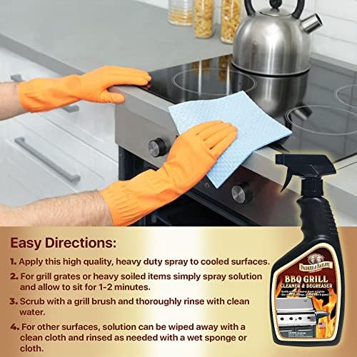 Parker Bailey Heavy Duty BBQ Grill Cleaner Degreaser