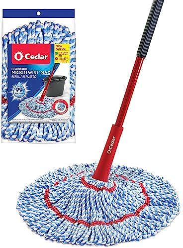 O-Cedar MicroTwist MAX Mop with 1 Refill