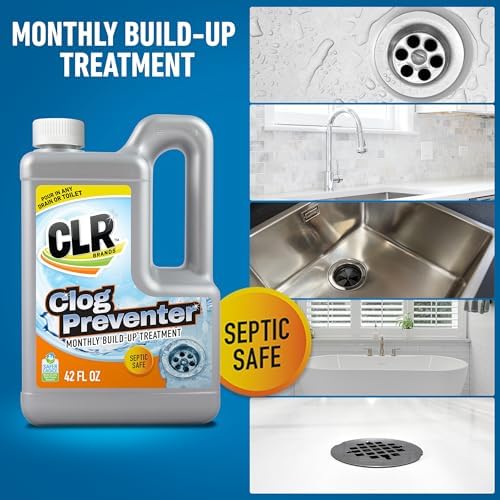 CLR Clog Preventer 80 Ounce Drain Build Up Remover