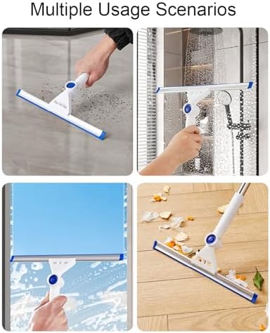 Lovskoo 40in Window Squeegee Kit 3-in-1 Glass Cleaner