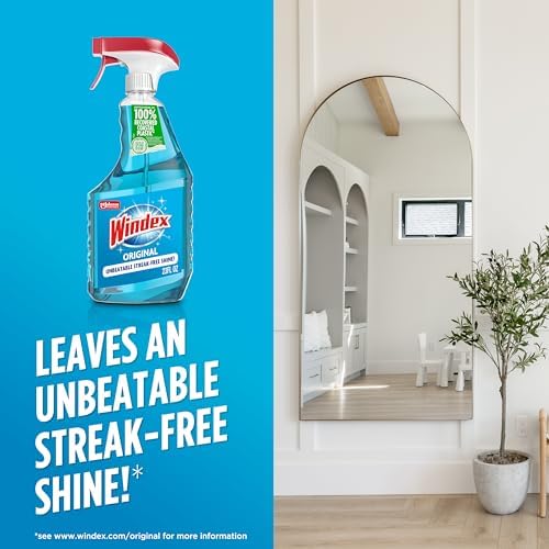 Windex Glass Cleaner Spray Bottle Pack of 6