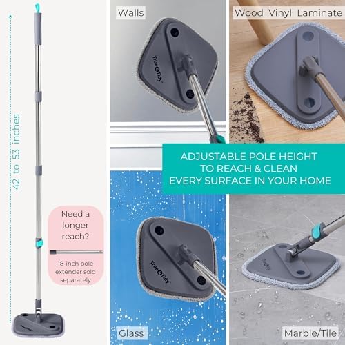 True Tidy True Clean Spin Mop Bucket System