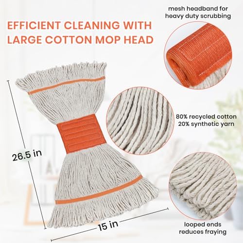 KalTell 58 Heavy Duty Commercial Mop for Floor Cleaning