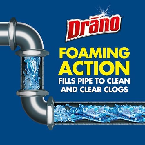 Drano Dual-Force Foamer Clog Remover Pack of 5
