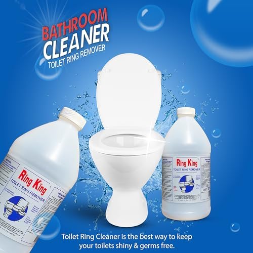 Ring King Toilet Bowl Cleaner Liquid 64oz Fast Acting