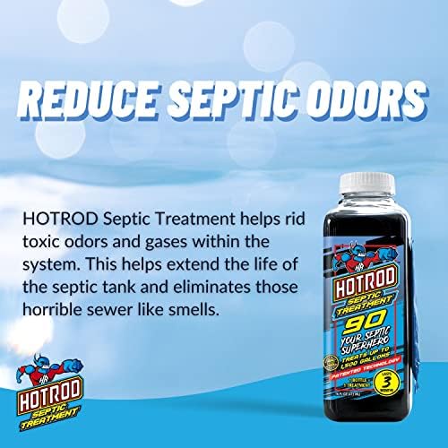 Hotrod Septic Tank Treatment - 3 Month Supply 1