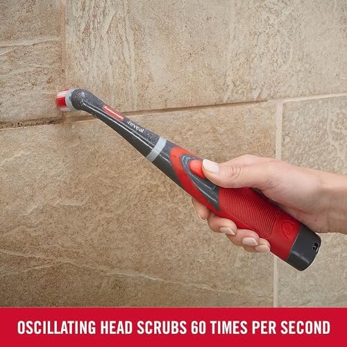 Rubbermaid Reveal Power Scrubber with Multi-Purpose Grout Head 1