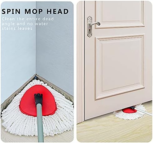 Yision 12PCS Microfiber Spin Mop Refill Heads 1