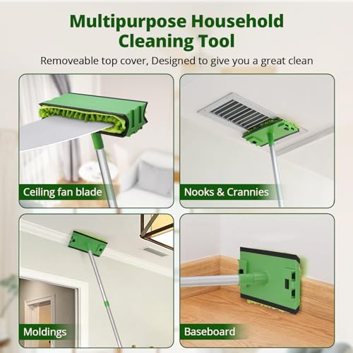 Zavrski Ceiling Fan Cleaner with 6 Ft Extension Pole