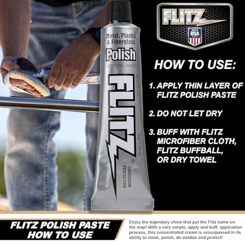 Flitz Multi-Purpose Metal Polish Paste 176oz