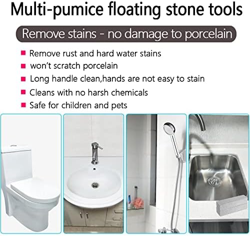 4TH Pumice Stone Toilet Bowl Cleaner - 4 Pack