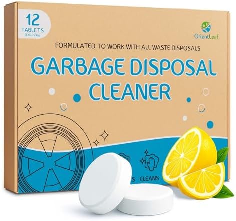 OrientLeaf Garbage Disposal Cleaner Tablets 12 Pack 20g