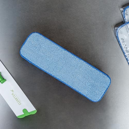 Restaurantware Mop Pad Reusable Blue Microfiber