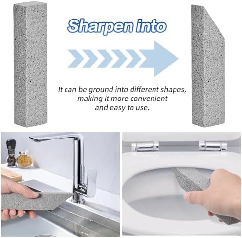 Omszte 6 Pack Pumice Stone for Toilet Cleaning