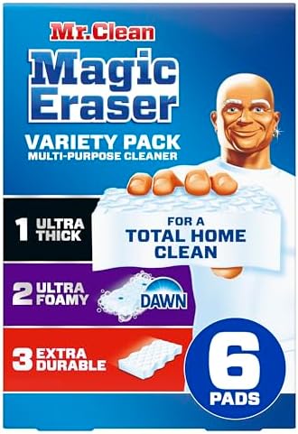 Mr Clean Magic Eraser Sponge Variety Pack 6ct
