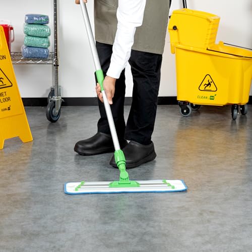 Clean Tek Professional Reusable Mop Pad Blue