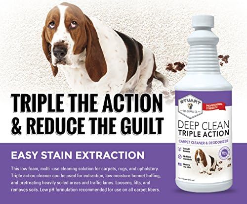 Stuart Pet Supply Co Deep Clean Carpet Cleaner 128 Fl Oz