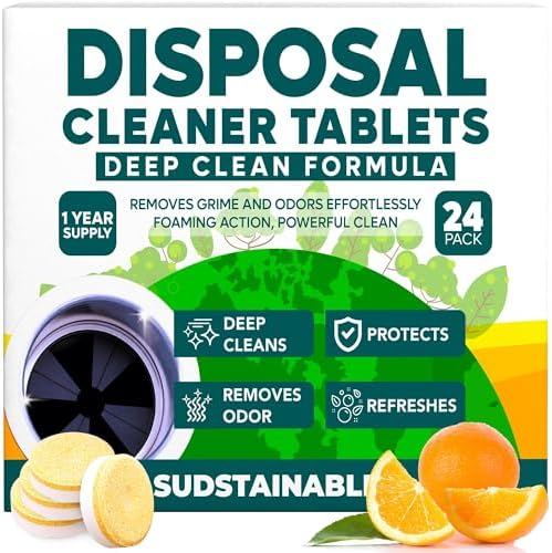 Sudstainables Garbage Disposal Cleaner Tablets 24-Pack 1