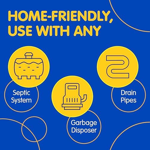 Compac Plink Garbage Disposal Cleaner with Lemon Scent 40 Count Yellow