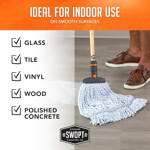 SWOPT 7-Piece Indoor Cleaning Kit with Handles and Organizer 1