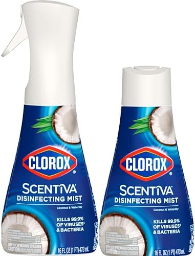 Clorox Scentiva Disinfecting Mist with Coconut Waterlily 16 oz