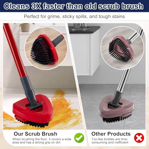 DLAIMI Upgrade Scrubber Mop Head for O Cedar