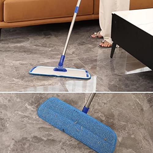 18 Aluminum Mop Head with 4 Reusable Pads